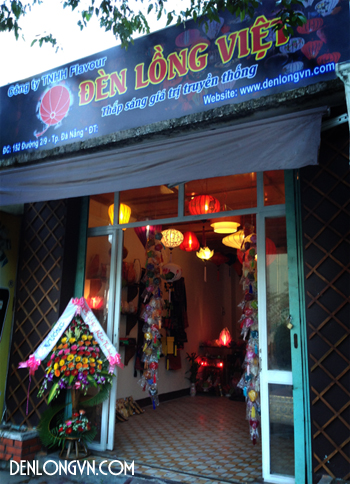 Cửa hàng đèn lồng Hội An tại Đà Nẵng