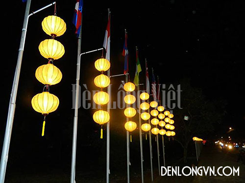 Đèn lồng Hội An bọc lụa phục vụ trang trí và lễ hội, lễ tết,- Công ty TNHH Flavour - 3