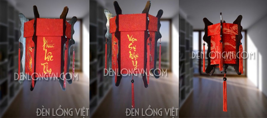 mẫu mã đèn lồng gỗ trang trí tết1 Phân biệt Đèn Lồng Việt và Đèn Lồng Trung Quốc