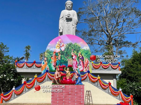 Tổng hợp Mẫu Đài sen Phật kích thước lớn